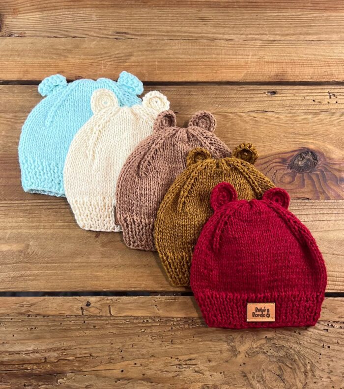 Gorro Tejido Bebé en Dralón T.0/3