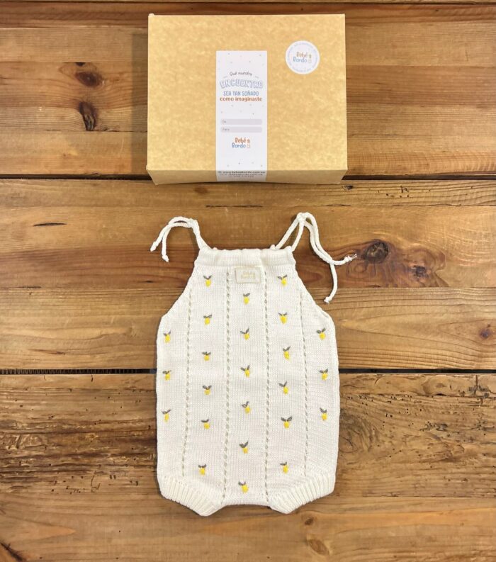 Ranita Tejida en Hilo de Algodón Lemon