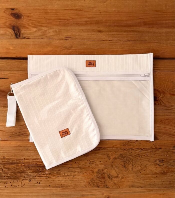 Set Obsequio Porta Carnet Pédiatrico + Sobre/Bolsa Primera Muda